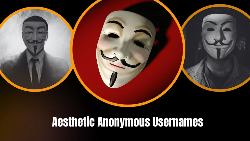 Aesthetic Anonymous Usernames