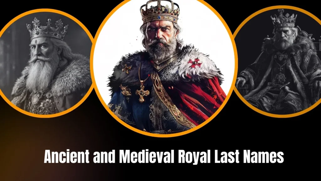Ancient and Medieval Royal Last Names