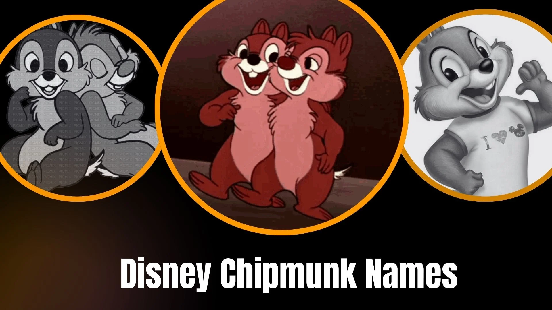 Disney Chipmunk Names