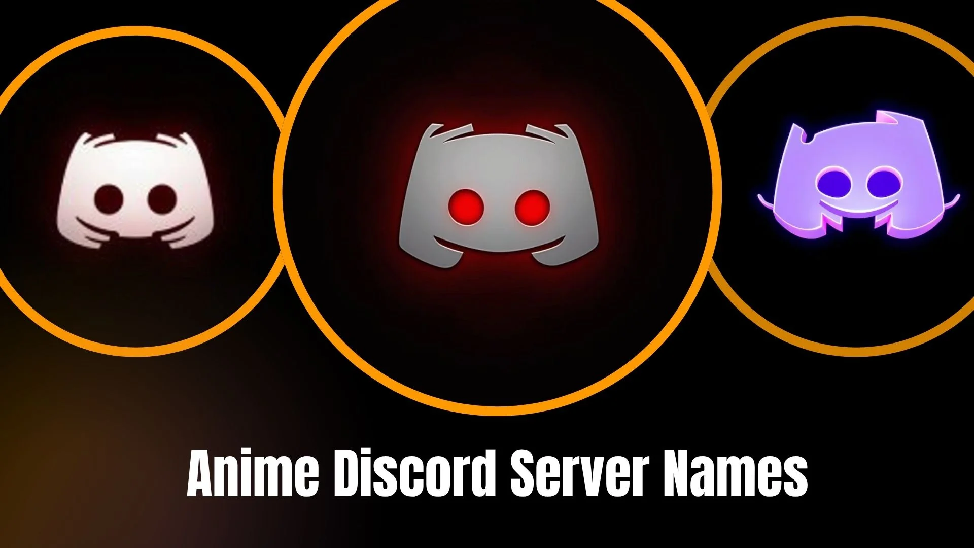 Anime Discord Server Names