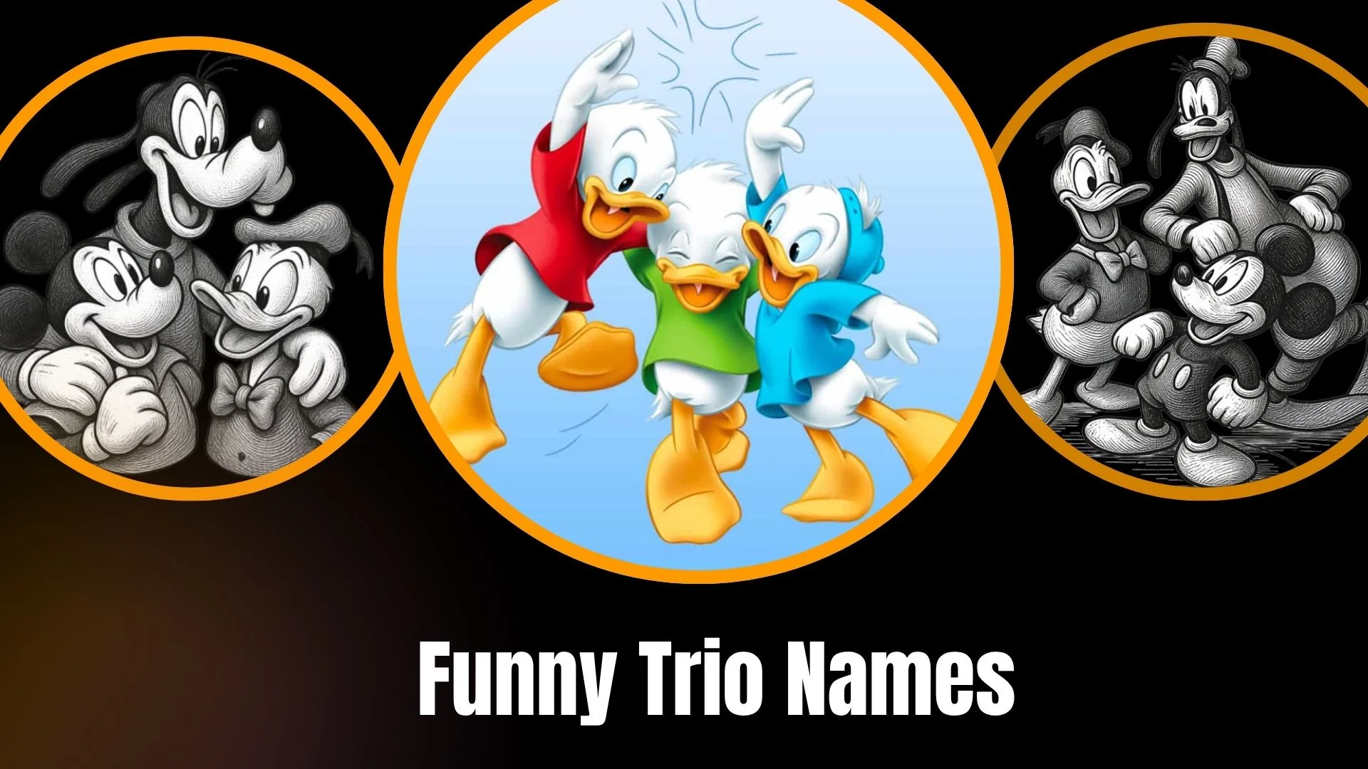 Funny Trio Names