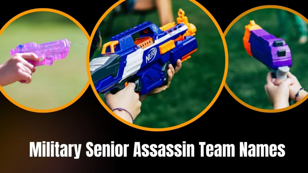 Military Senior Assassin Team Names