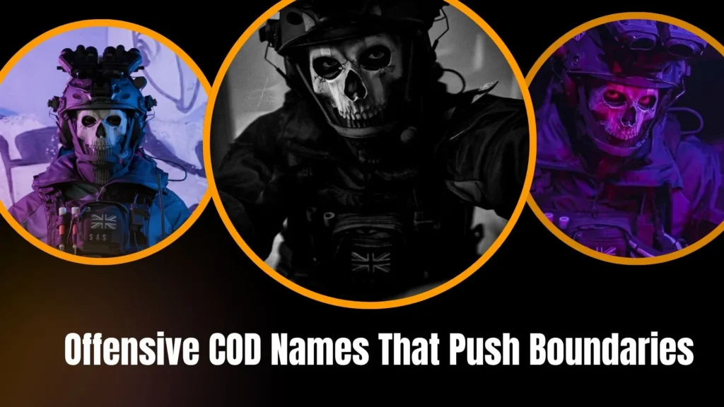 Offensive COD Names That Push Boundaries