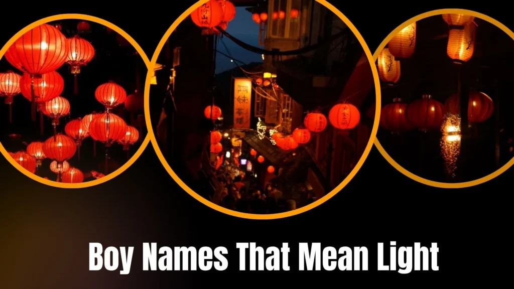 Boy Names That Mean Light