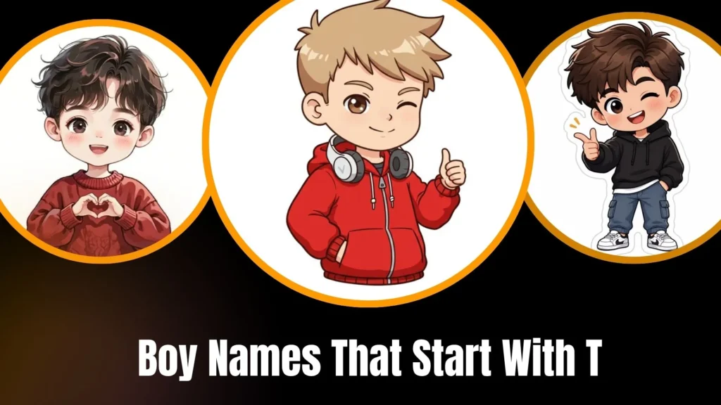 Boy Names That Start With T