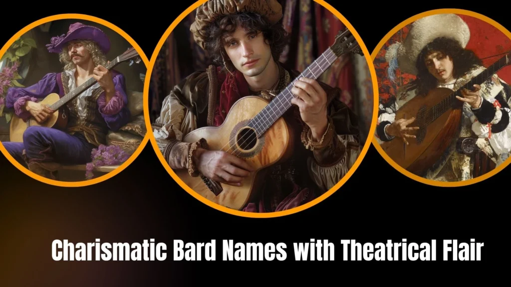 Charismatic Bard Names with Theatrical Flair