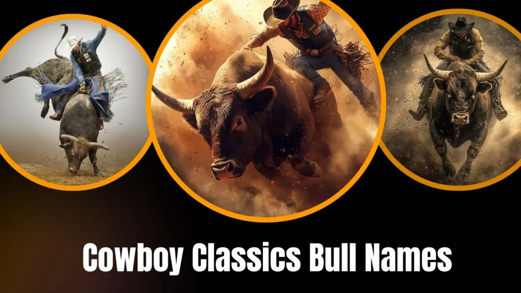 Cowboy Classics Bull Names