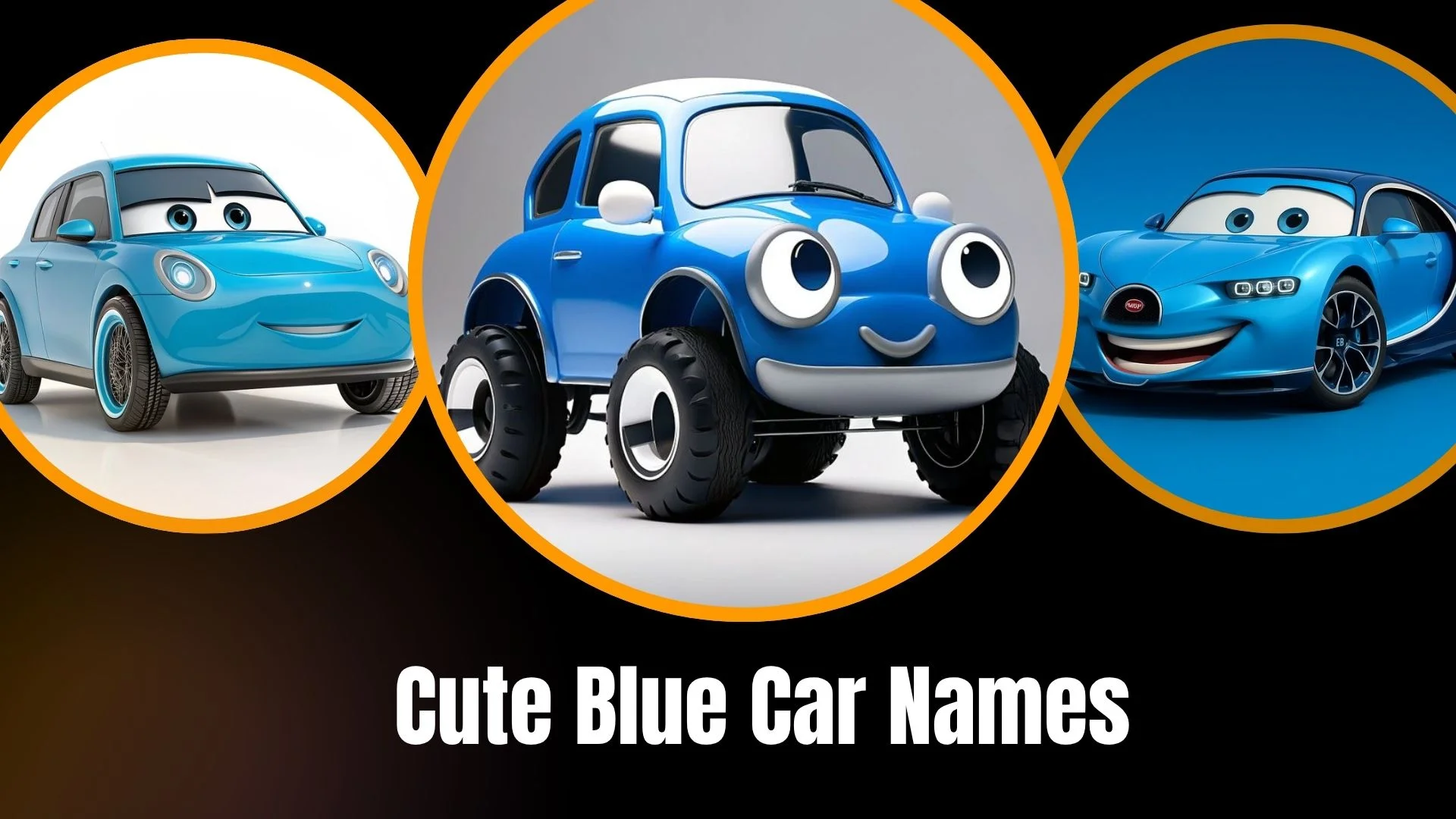 Cute Blue Car Names