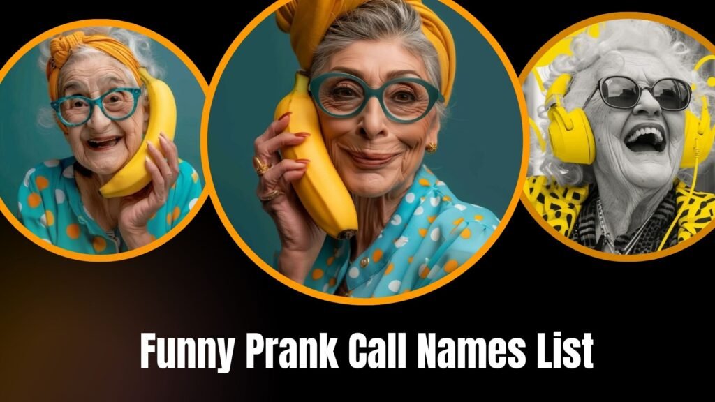 Funny Prank Call Names List
