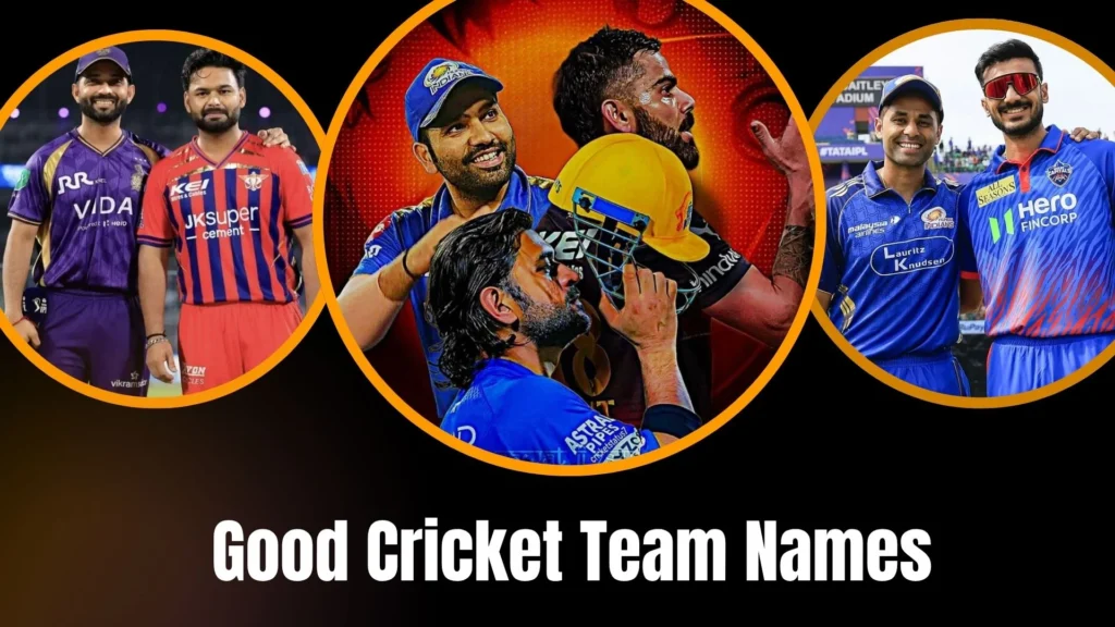 Good Cricket Team Names