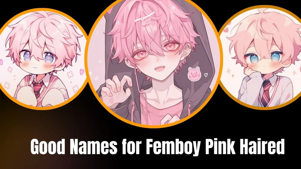 Good Names for Femboy Pink Haired