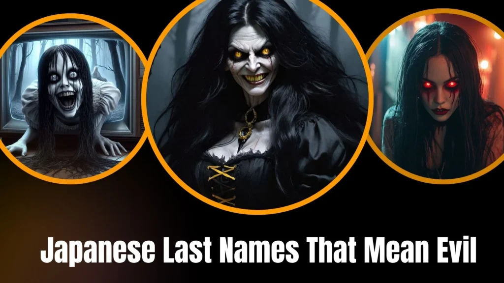 Japanese Last Names That Mean Evil