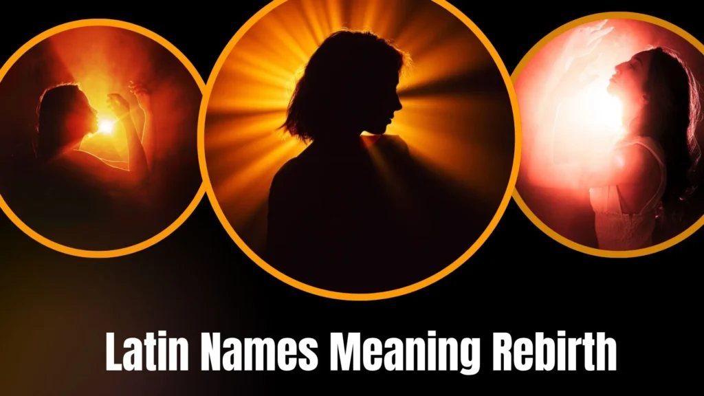 Latin Names Meaning Rebirth