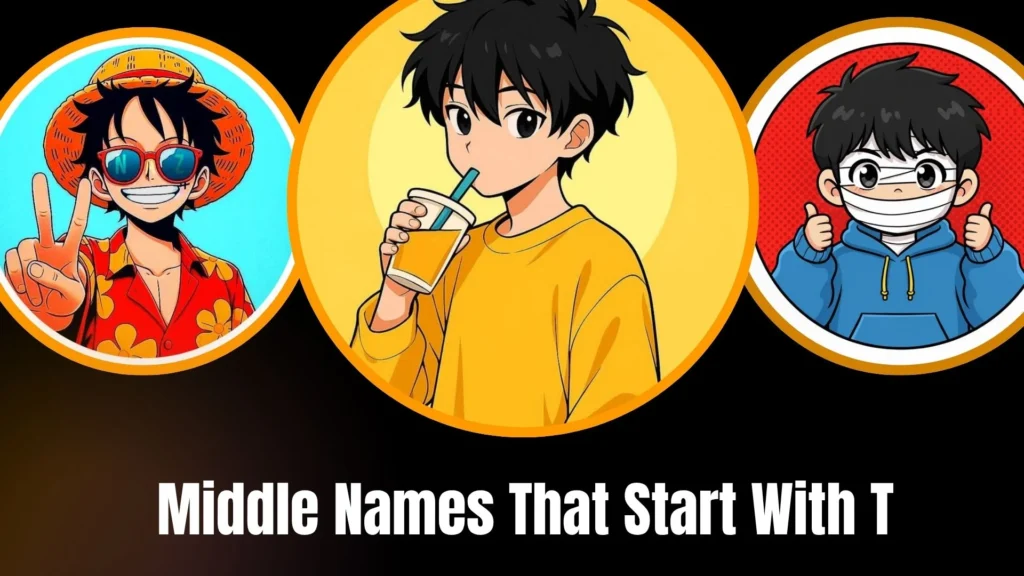 Middle Names That Start With T