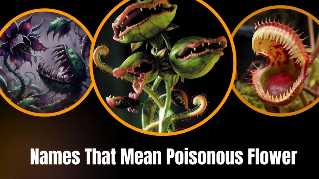 Names That Mean Poisonous Flower