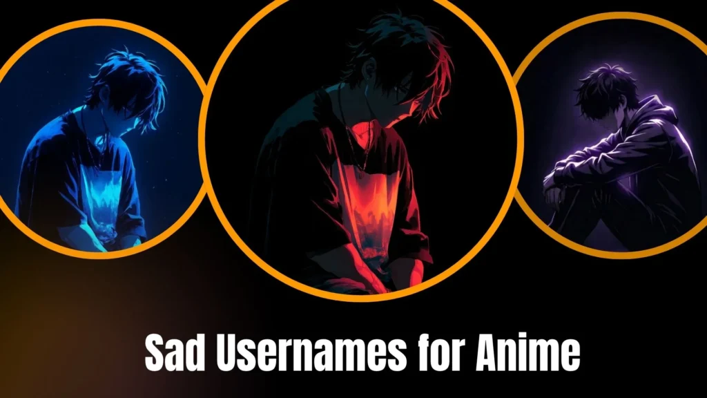 Sad Usernames for Anime