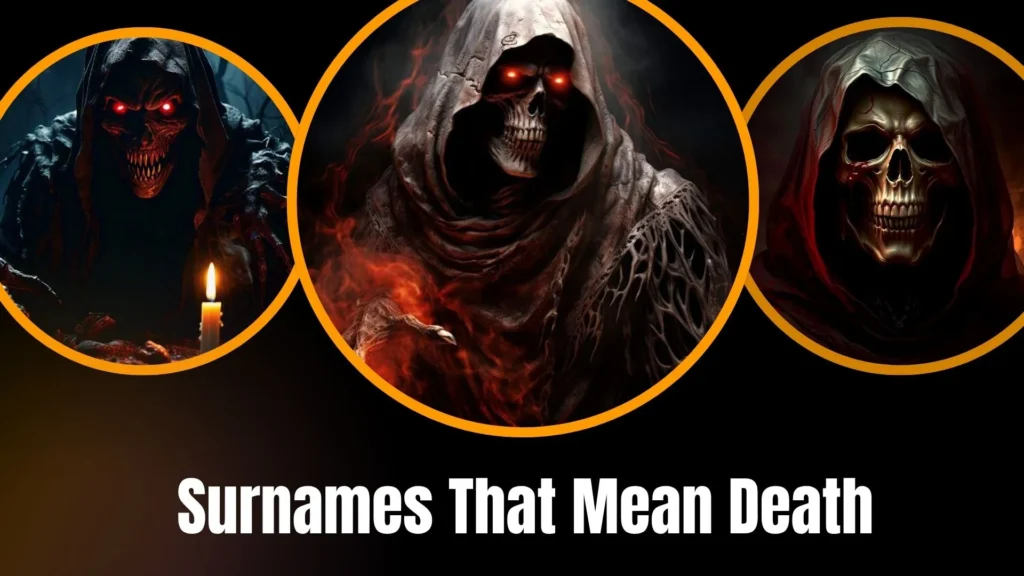 Surnames That Mean Death