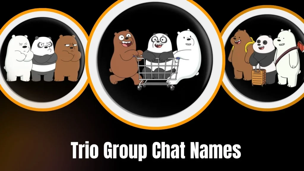 Trio Group Chat Names