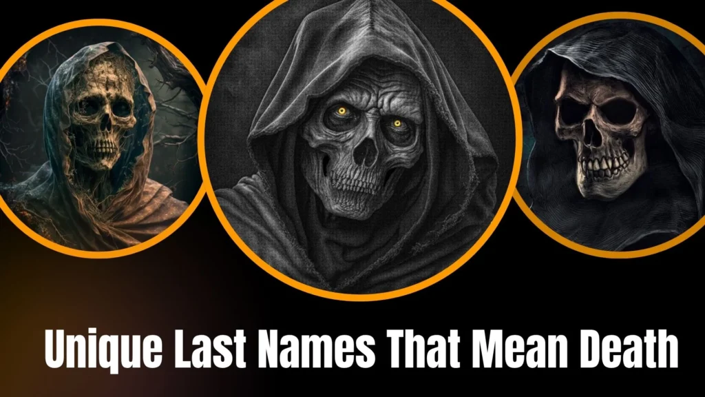 Unique Last Names That Mean Death