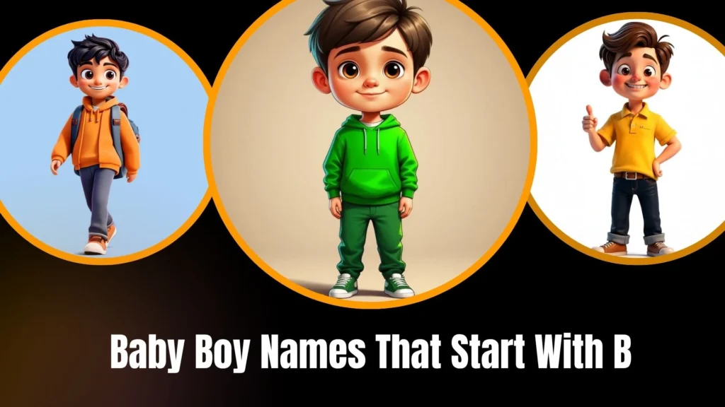 Baby Boy Names That Start With B
