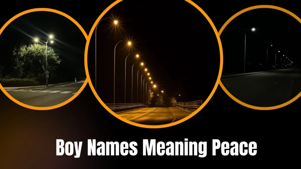 Boy Names Meaning Peace