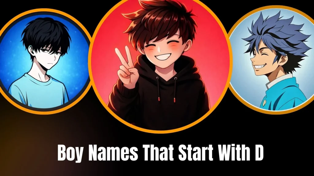 Boy Names That Start With D