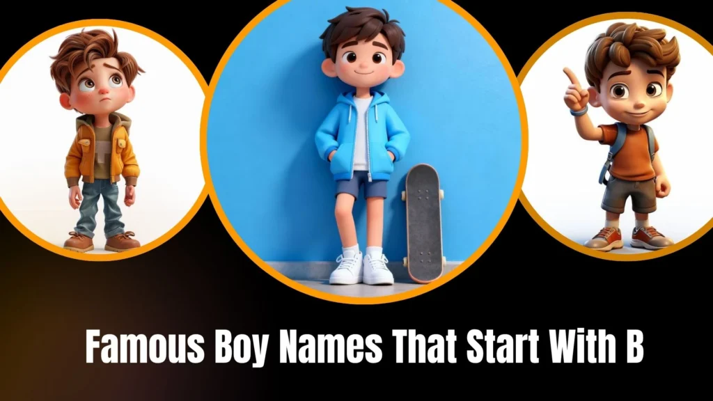 Famous Boy Names That Start With B