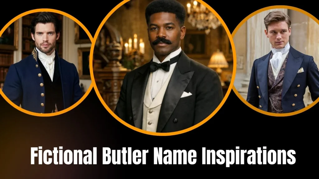 Fictional Butler Name Inspirations