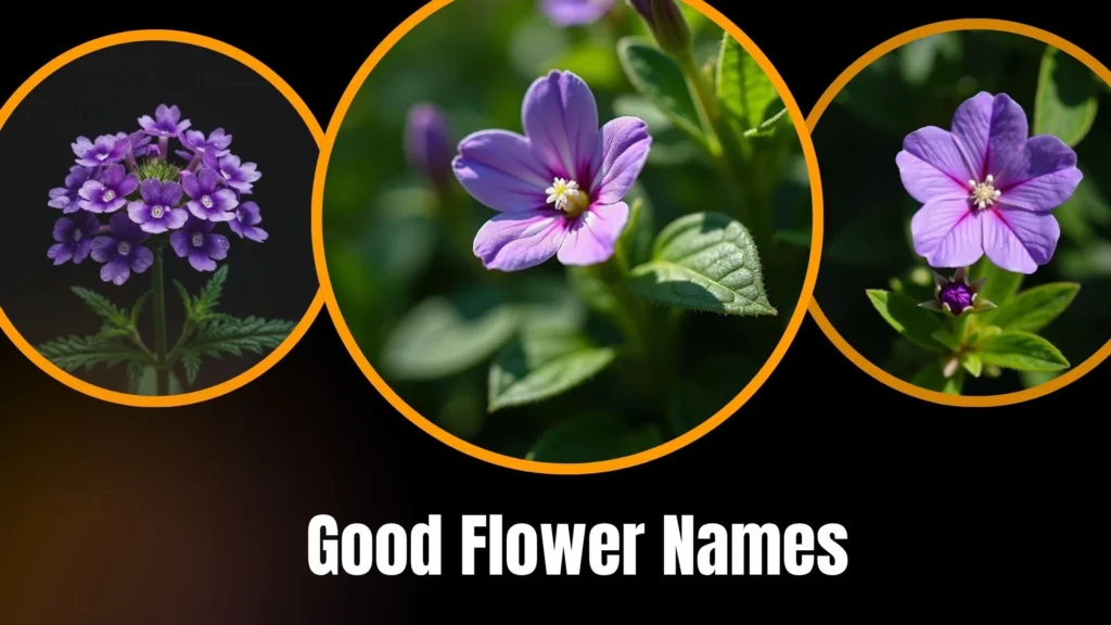 Good Flower Names
