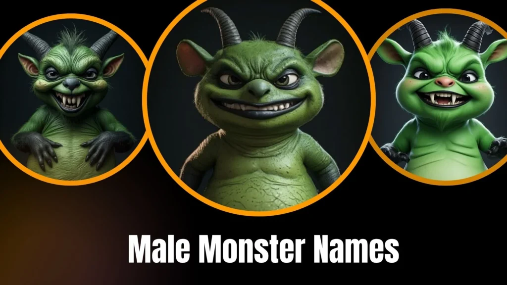 Male Monster Names
