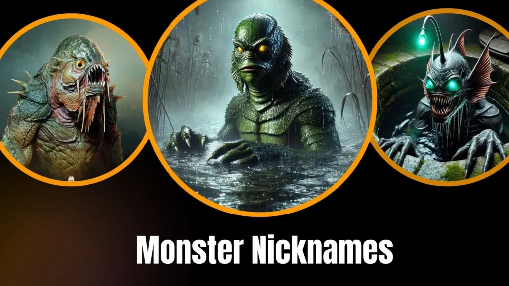 Monster Nicknames