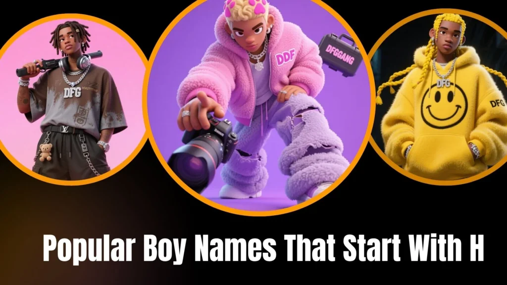 Popular Boy Names That Start With H