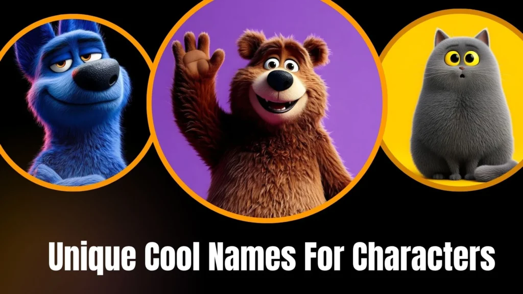 Unique Cool Names For Characters