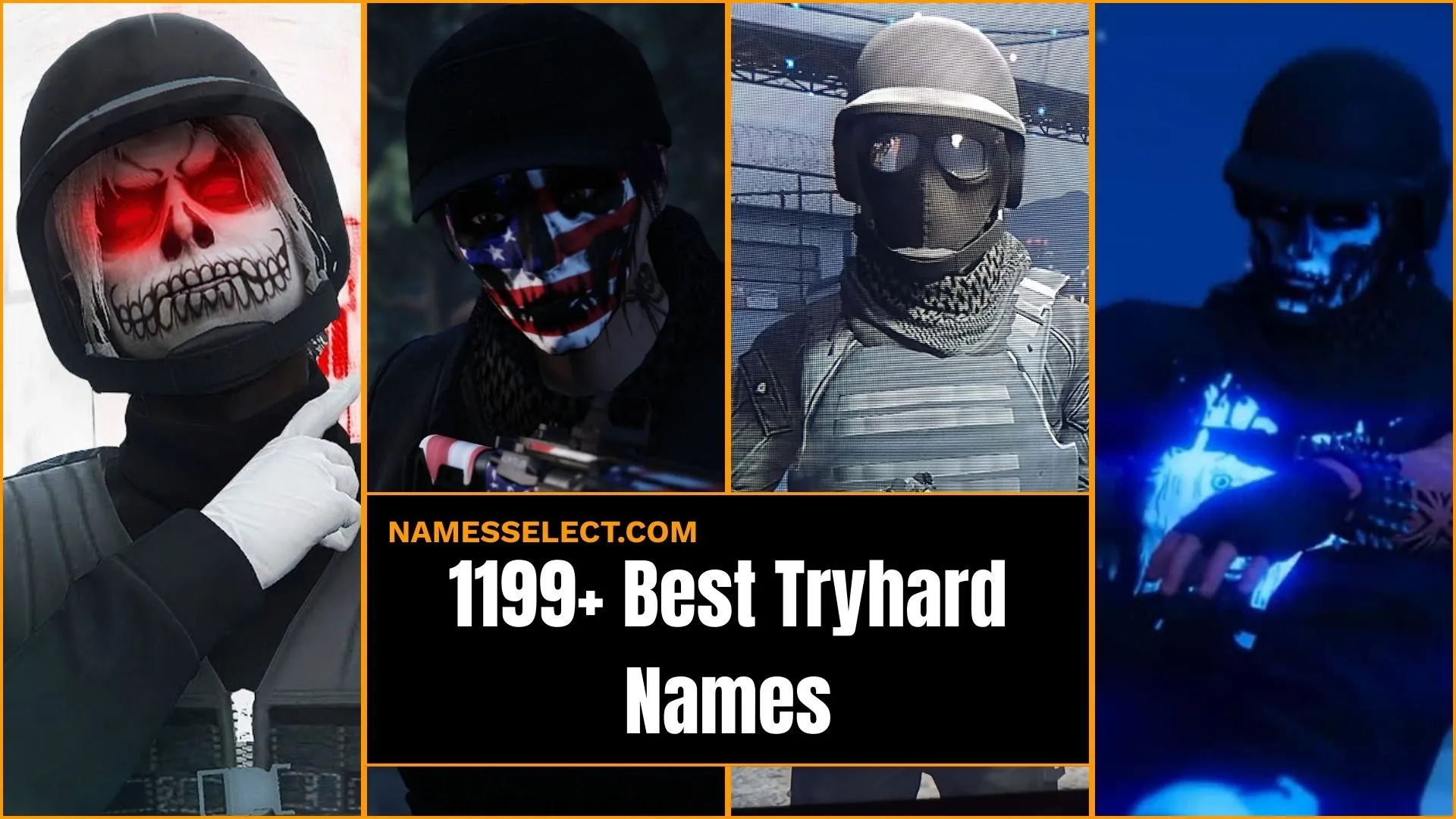 1199+ Best Tryhard Names Unique, Edgy, Funny & Gamertags for Xbox, PS4, PC