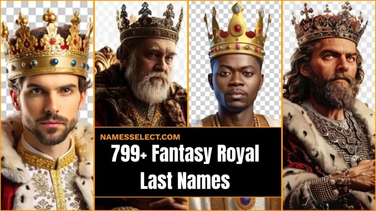 799+ Fantasy Royal Last Names That Feel Noble and Legendary