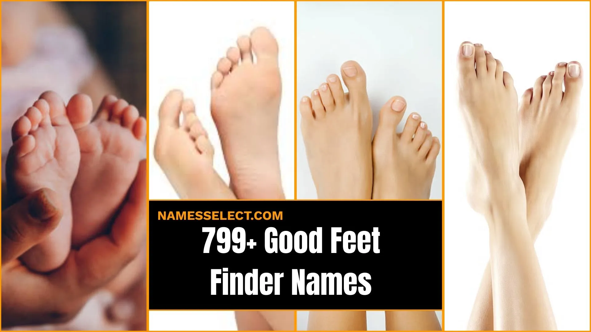 799+ Good Feet Finder Names: A Compelling List for Every Style