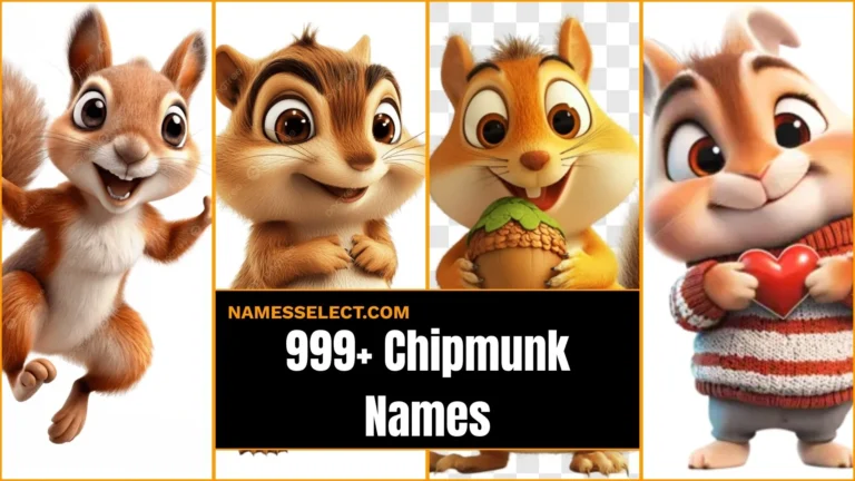 999+ Chipmunk Names: Cute, Funny And Unique