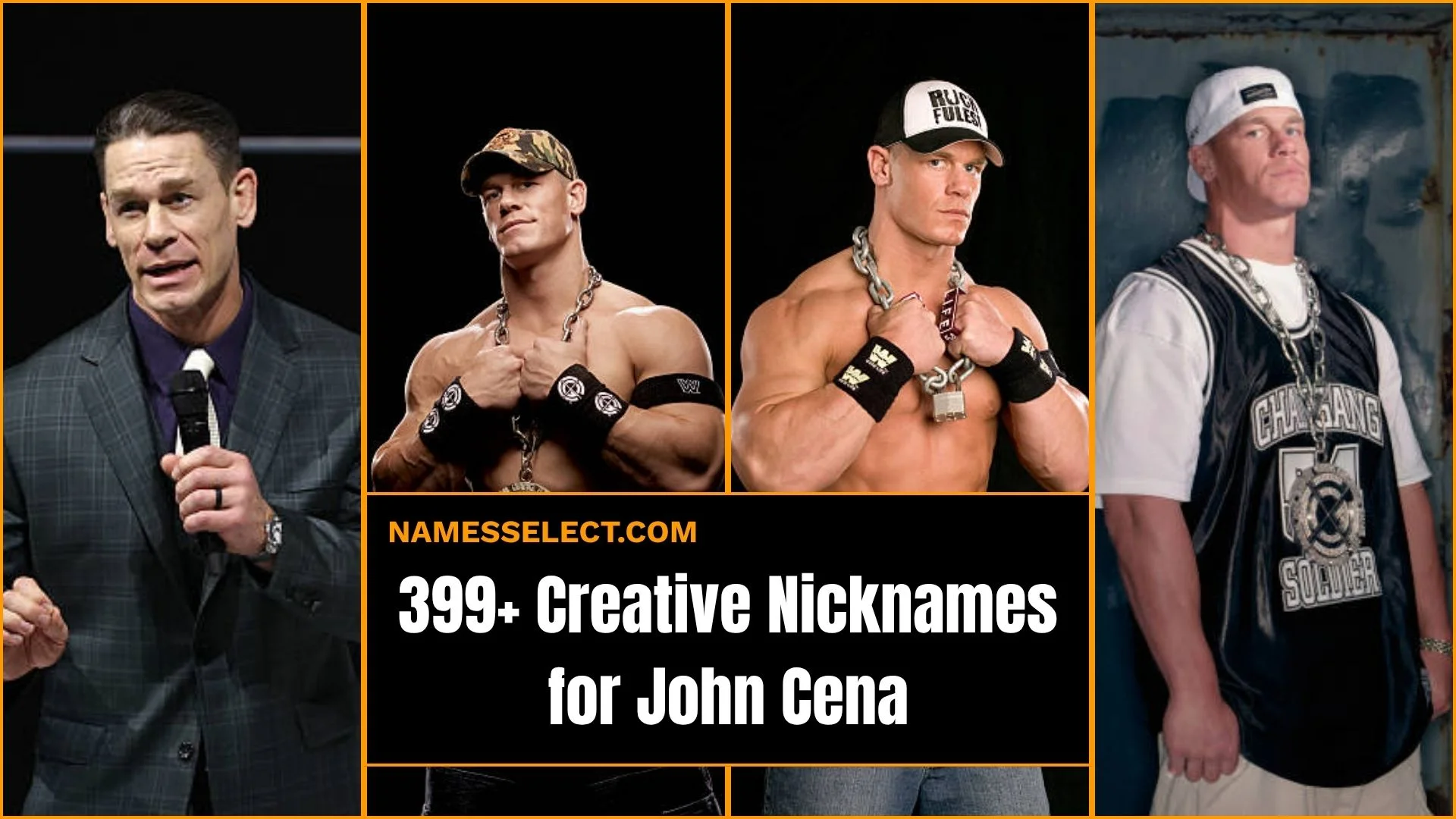 399+ Creative Nicknames for John Cena With Meaning