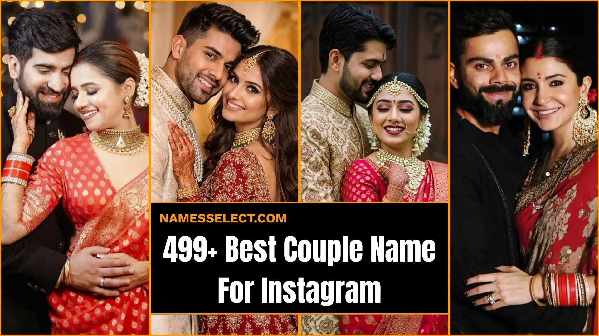 499+ Best Couple Names For Instagram That Will Make Your Love Go Viral Instantly