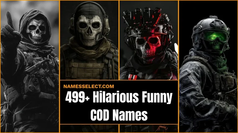 499+ Hilarious Dirty COD Names: That Will Make Every Lobby Rage Laugh in 2026