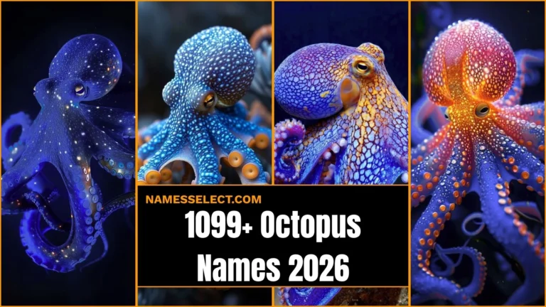 1099+ Octopus Names: That Will Blow Your Mind With Cute, Funny, Cool And Legendary Ideas