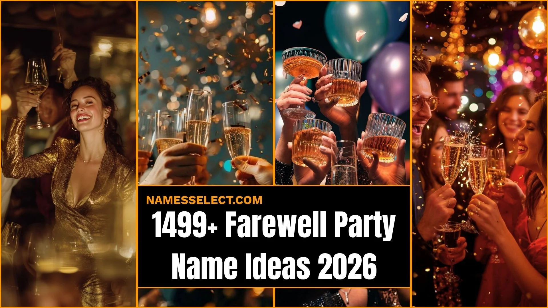 1499+ Farewell Party Name Ideas: That Will Surprise Your Guests And Make Every Goodbye Unforgettable