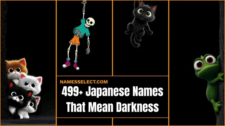 499+ Japanese Names That Mean Darkness: Hidden Meanings You’ve Never Heard Before