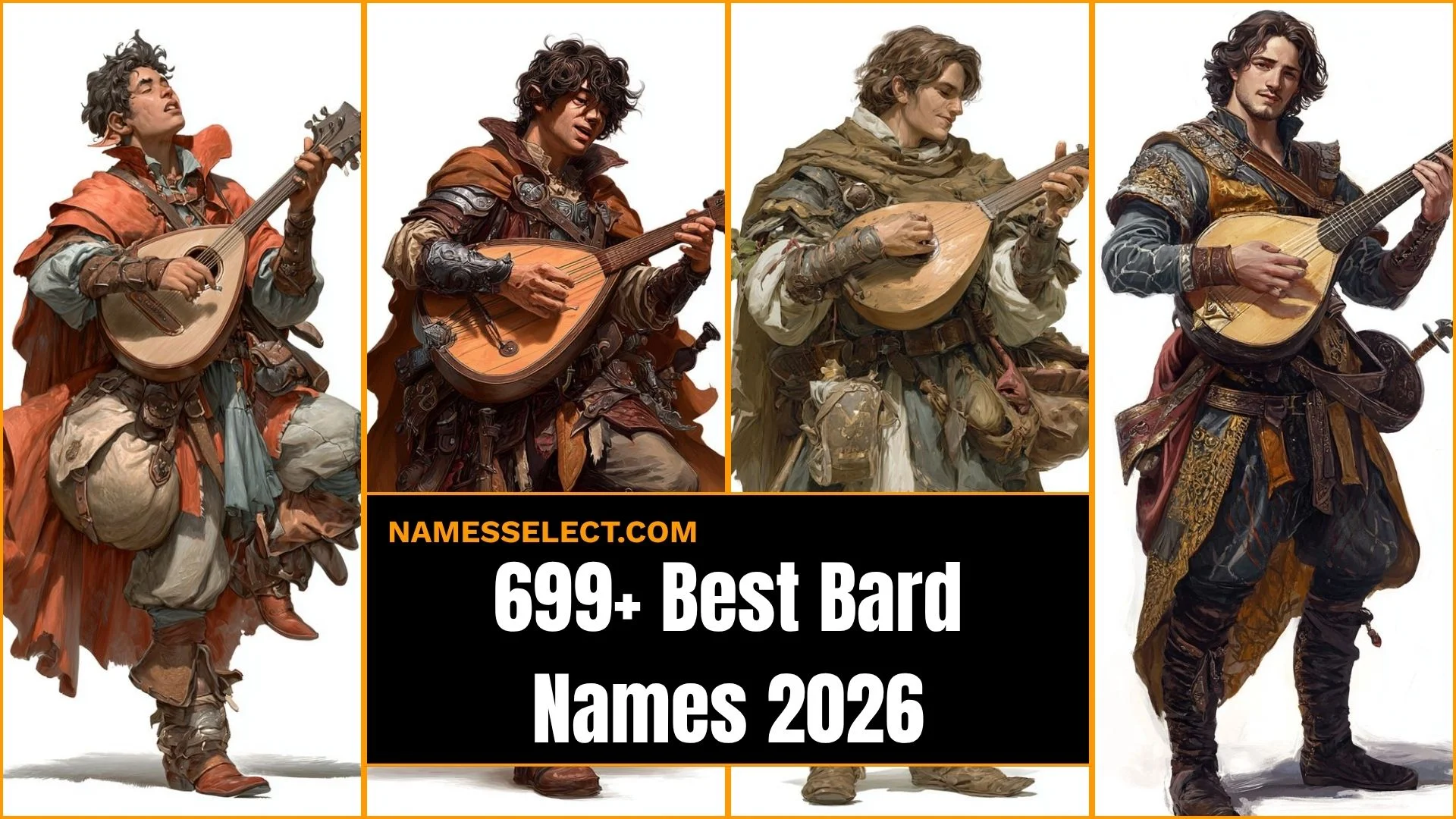 699+ Best Bard Names: That Sound Magical, Legendary And Impossible To Forget