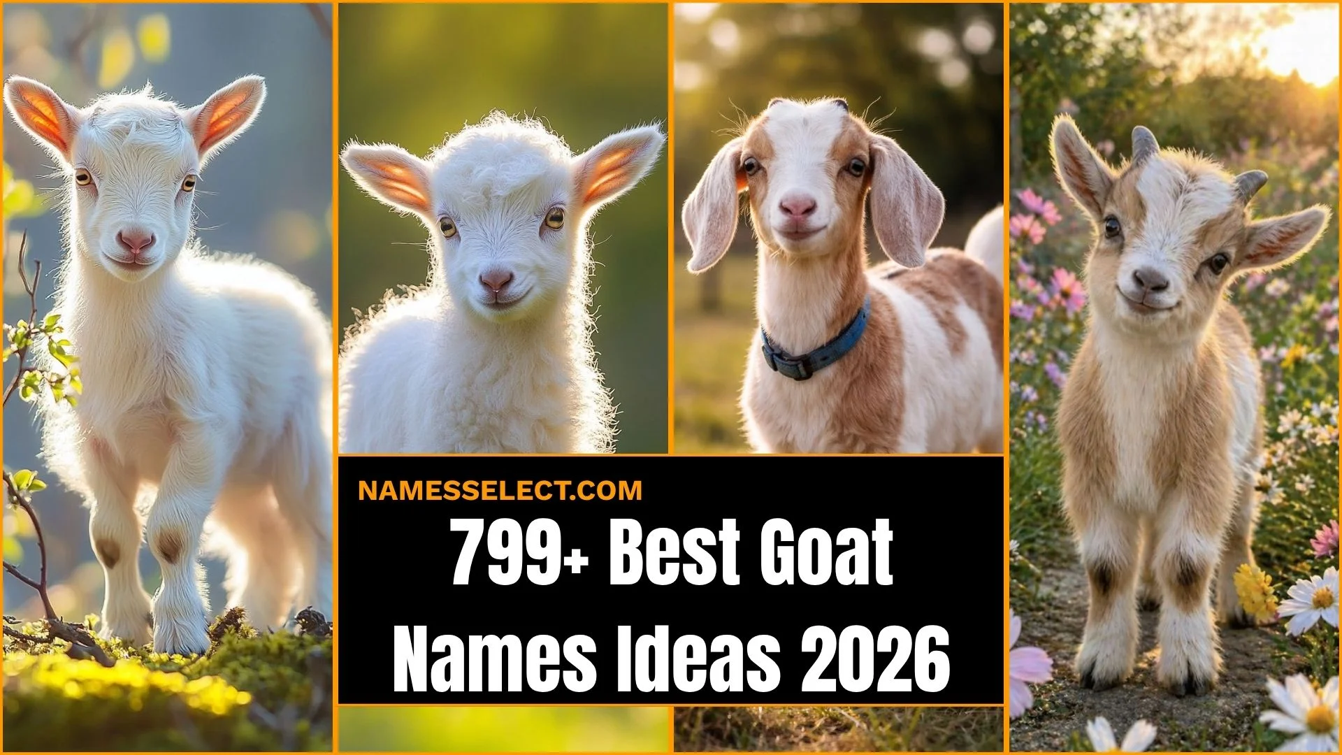 799+ Best Goat Names Ideas: That Will Make Everyone Laugh Smile And Fall In Love Instantly