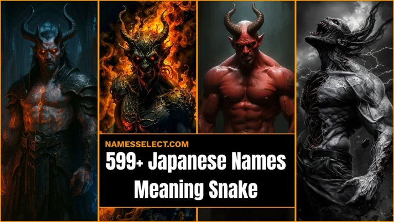 799+ Japanese Names Meaning Demon: That Sound Powerful Dangerous And Mythically Cursed