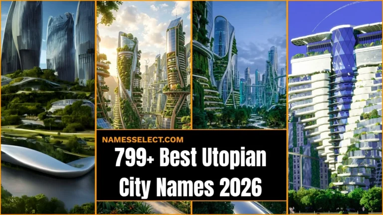 799+ Magical Utopian City Names: You Will Wish You Created First