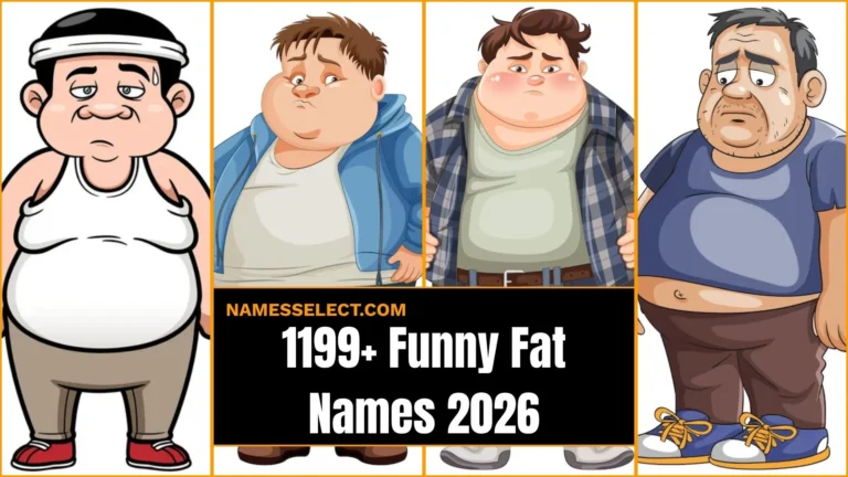 Ultimate 1199 Funny Fat Names: List Packed With Hilarious Nicknames And Viral Username Ideas