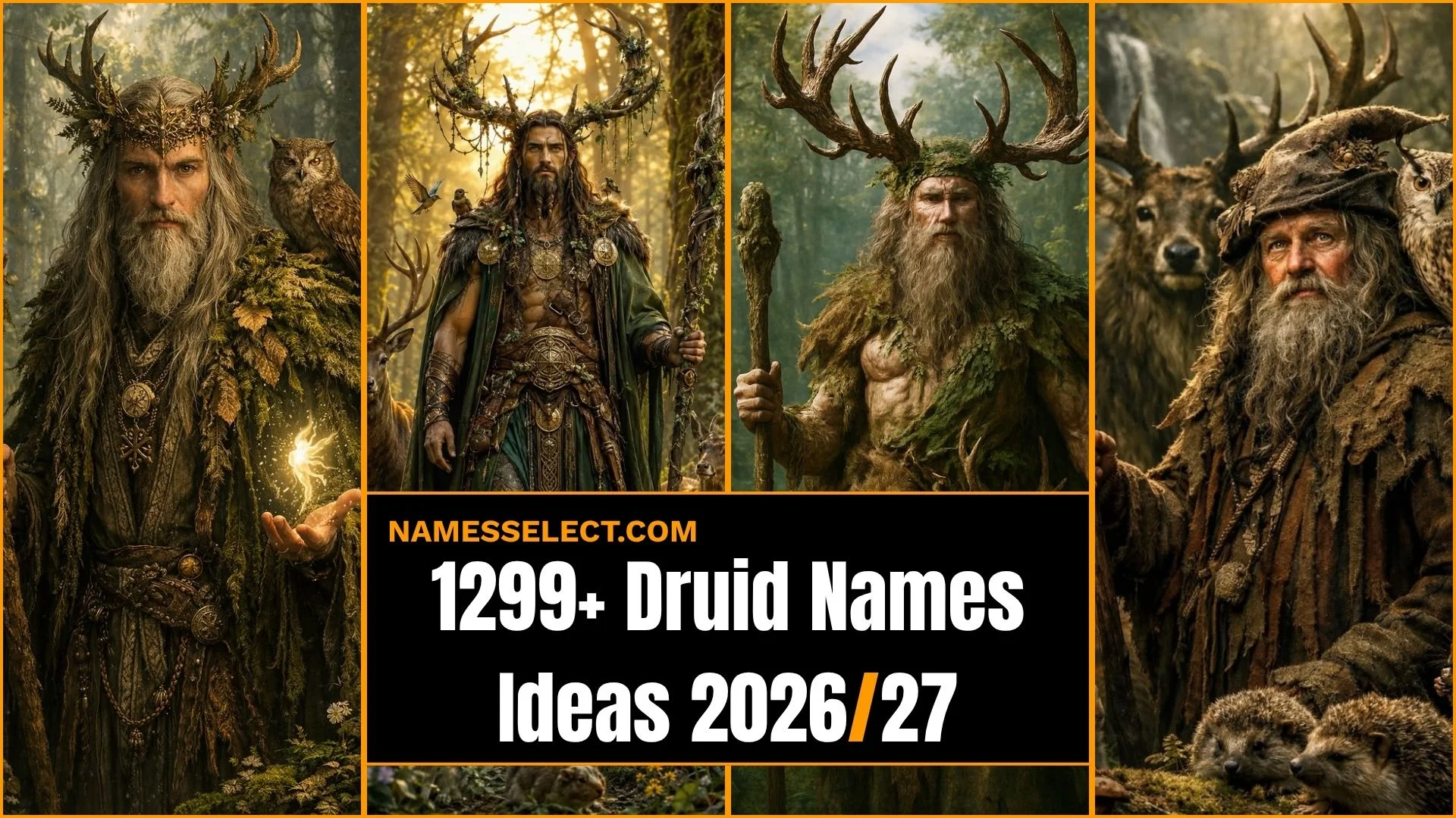 1299+ Druid Names: That Feel Ancient Magical And Absolutely Unforgettable