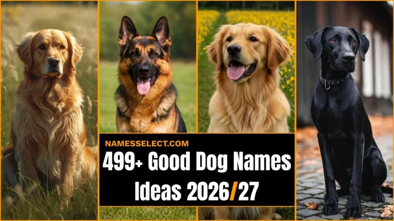 499+ Good Dog Names That Will Melt Your Heart: Amazing Boy, Girl, Unique, Cute, Puppy Name Ideas